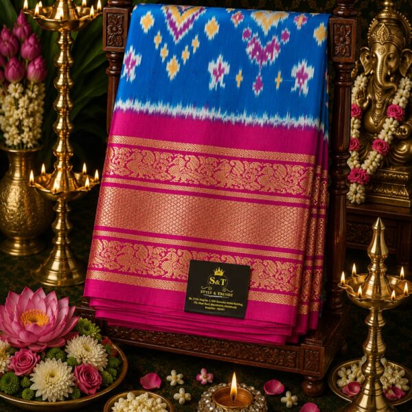 IKAT PATOLA SILK SAREE.